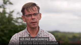 SPF Seniorernas volontärprojekt i SVT Rapport